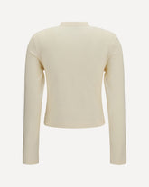 T-shirt a maniche lunghe - CREMA  | Base Blu