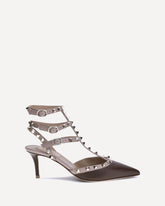 Rockstud Pumps - BROWN | Base Blu