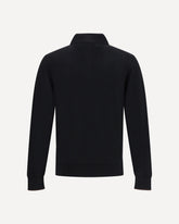 Maglione polo in lana  - NERO | Base Blu