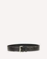 Leather Belt - BLACK | Base Blu