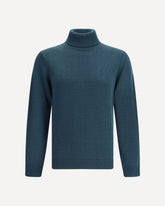 Turtleneck Sweater - GREEN | Base Blu