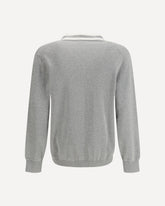 Cotton Cardigan - GREY | Base Blu