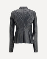 Leather Jacket - BLACK | Base Blu