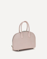 Embossed leather Handbag - PINK | Base Blu