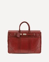 Borsa da Viaggio Country in pelle - BORDEAUX | Base Blu