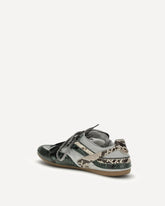 Python print Sneakers - GREY | Base Blu