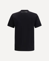 Short-sleeve crewneck T-shirt - BLACK | Base Blu