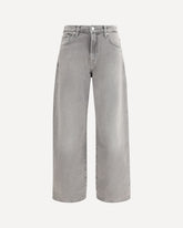 Bonnie Curvilinear baggy Jeans - GREY | Base Blu