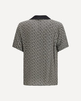 Camicia pigiama con stampa monogramma - MULTICOLORE | Base Blu