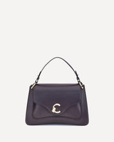 Medium C-Me Handbag - PURPLE | Base Blu