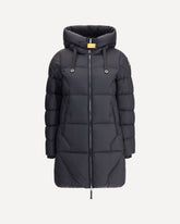 Janet hooded Down Jacket - BLACK | Base Blu