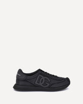 Leather Sneakers - BLACK | Base Blu