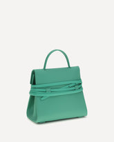 Borsa a Mano Tie Me mini - VERDE | Base Blu