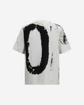 Number 10 print cotton T-shirt - WHITE | Base Blu