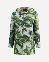 Cappotto montgomery in lana - VERDE | Base Blu