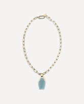 Collana Portal a catena - AZZURRO | Base Blu