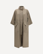 High-neck Parka - GREEN | Base Blu