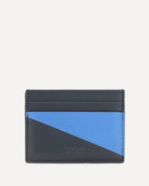 Flag calfskin Card Holder - MULTICOLOUR | Base Blu
