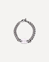 Bracciale Skull  - ARGENTO | Base Blu