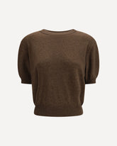 Genevra T-shirt - BROWN | Base Blu