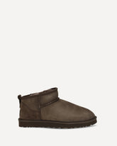 Stivaletti Classic Ultra Mini in suede - MARRONE | Base Blu