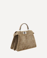 Velvet Handbag - BROWN | Base Blu