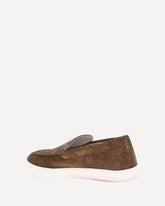 Sneakers slip-on - MARRONE | Base Blu