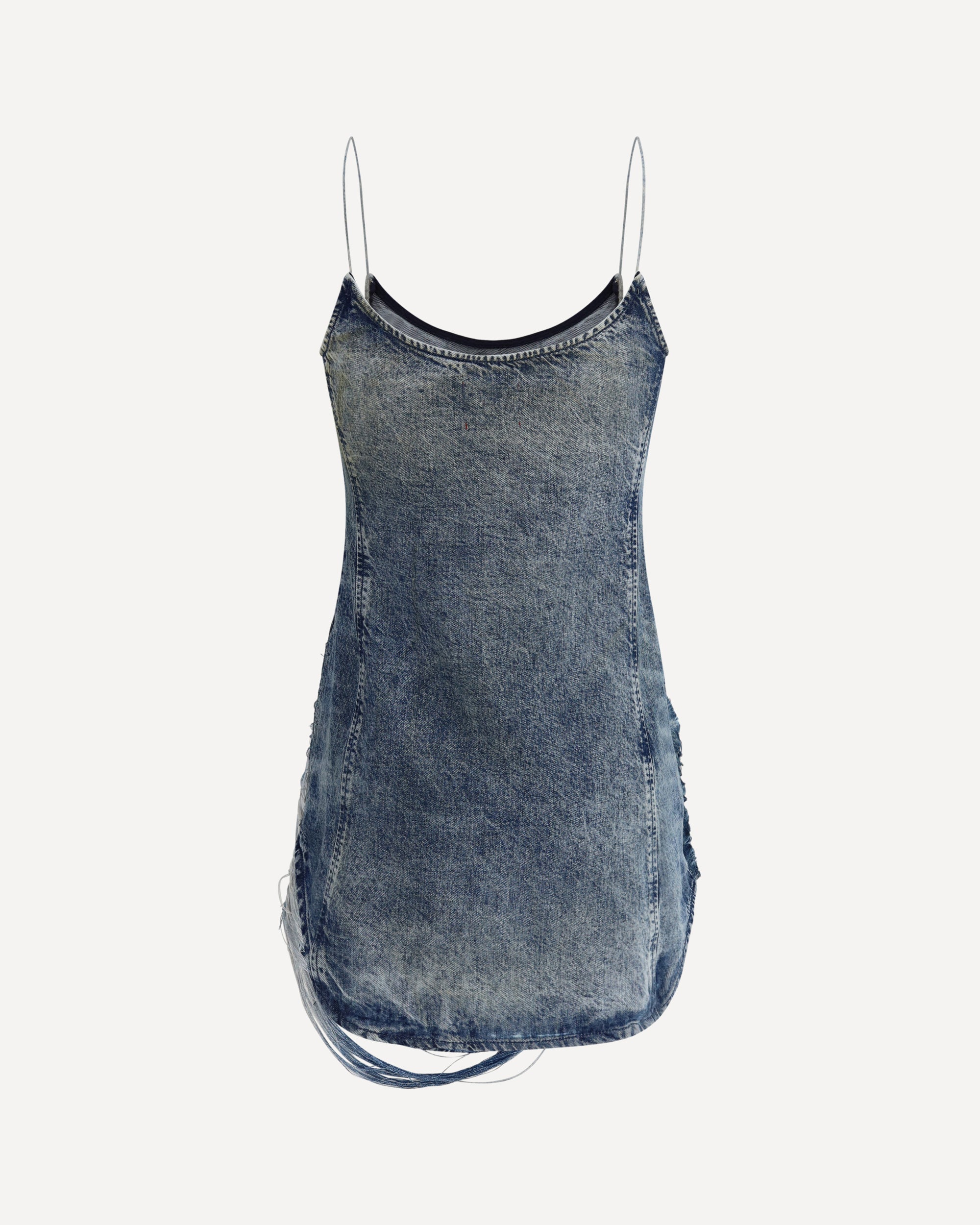 diesel denim mini dress Diesel Denim mini dress with Oval D plaque