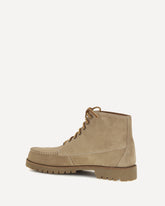 Parker leather Boots - BEIGE | Base Blu