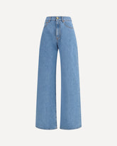Wide leg Nariida Jeans - BLUE | Base Blu