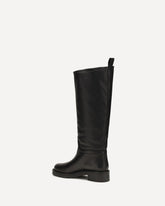 Celia Knee-High Boots - BLACK | Base Blu