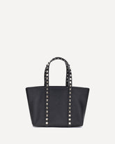 Borsa Tote Rockstud piccola - NERO | Base Blu