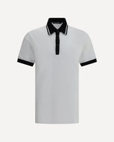 Maxi logo Polo Shirt - WHITE | Base Blu