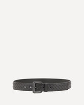 Intrecciato Belt - BROWN | Base Blu