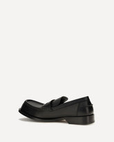 Bobine polished calfskin Loafers - BLACK | Base Blu