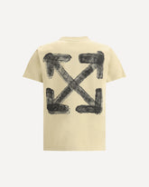 Spray Arrow T-Shirt - BEIGE | Base Blu