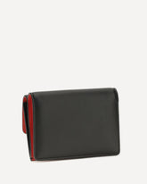 Bettina leather Wallet - BLACK | Base Blu
