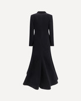 Cappotto Godet doppiopetto oversize - NERO | Base Blu