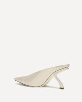 S sculpted heel Mules - CREAM | Base Blu