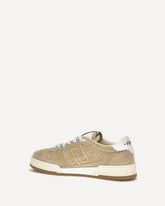 Match suede Sneakers - BEIGE | Base Blu