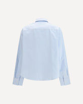 Camicia cropped - AZZURRO | Base Blu