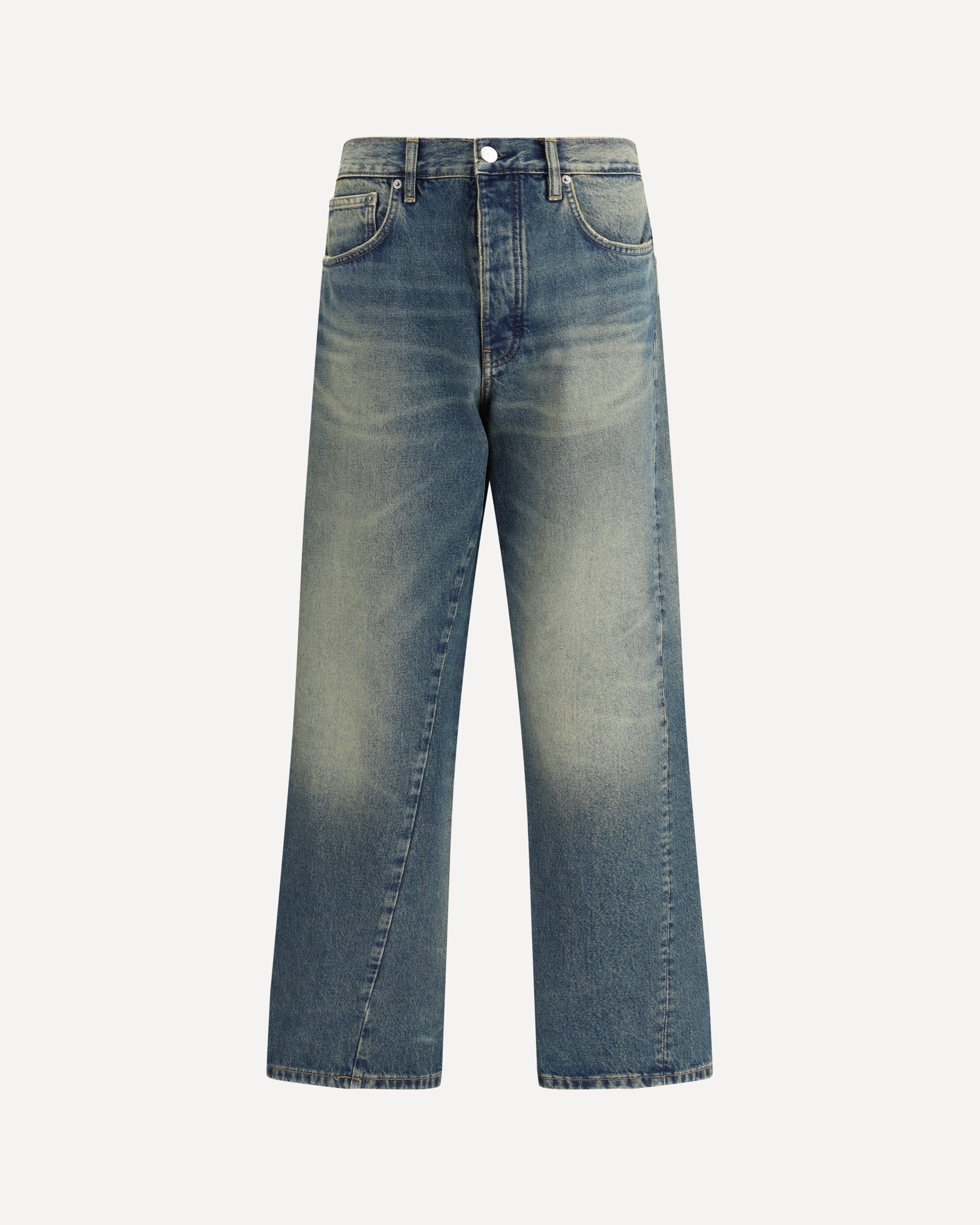 SUNFLOWER Wide Twist Jeans BLUE | Base Blu