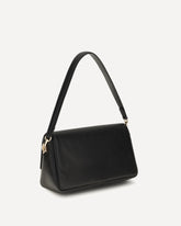 Small Charlie Shoulder Bag - BLACK | Base Blu