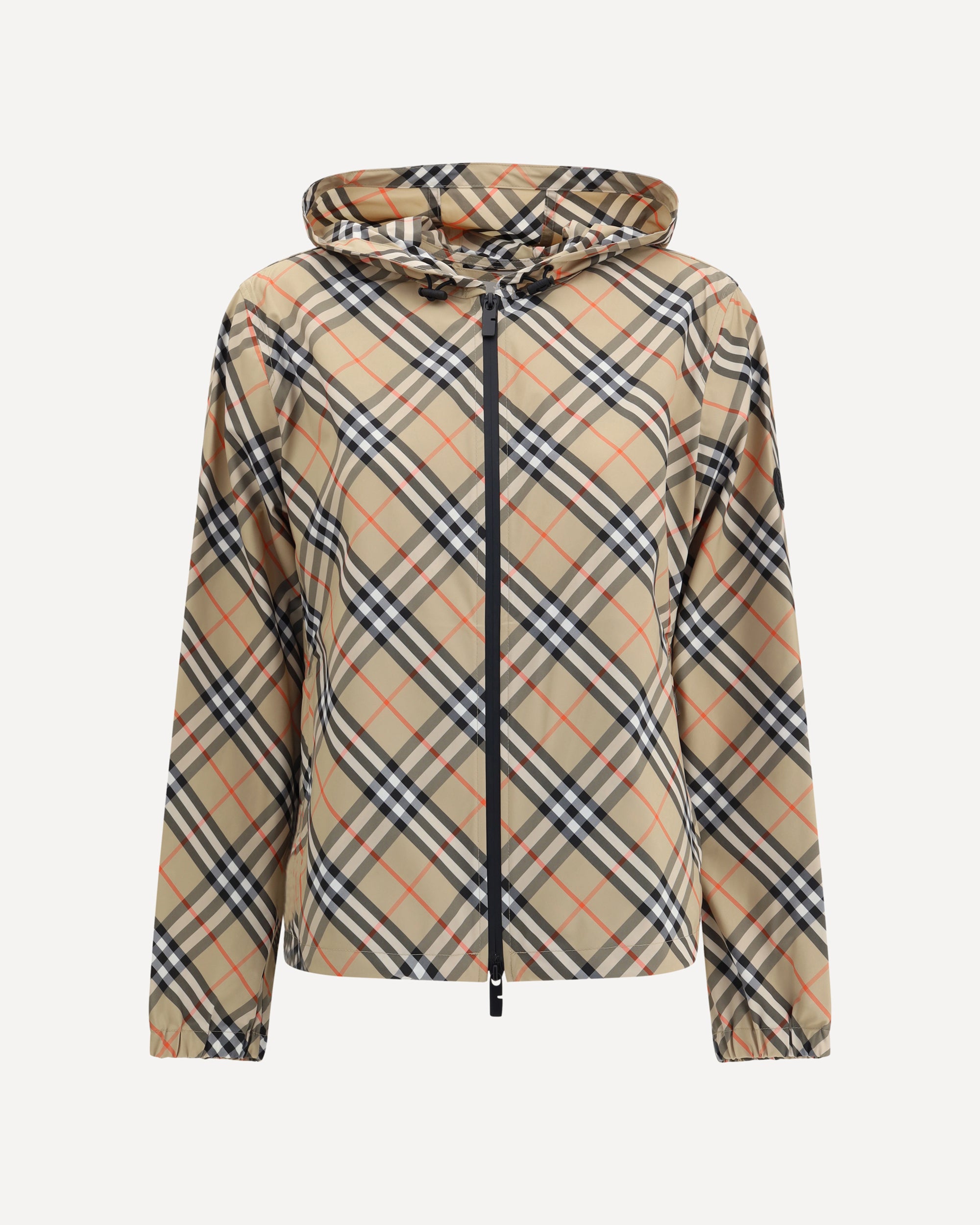 Burberry チェック柄レインジャケット ベージュ BURBERRY Archivio Check waterproof Jacket BEIGE | Base Blu