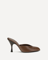 Sitting Pretty Mules - BROWN | Base Blu