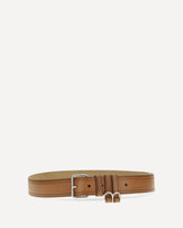 Leather Belt - BROWN | Base Blu