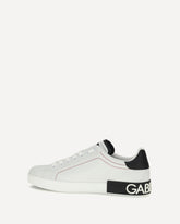 Portofino leather Sneakers - WHITE | Base Blu