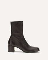 Stivaletti in nappa stretch - MARRONE | Base Blu