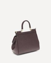 Leather Handbag - BROWN | Base Blu