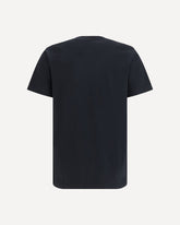 Cotton printed T-shirt - BLACK | Base Blu